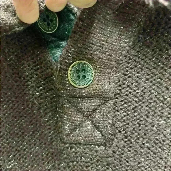 OUTPOST MAKERS
Ribbed Knit Hooded Sweater in Fired Red - Picture 4 of 6